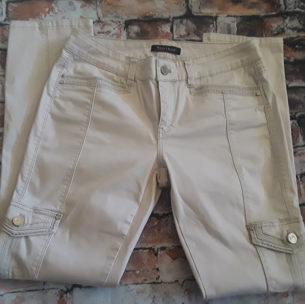 White House Black Market Slim Ankle cargo jeans
